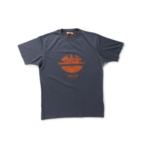 DIKE T-SHIRT TIDY BLU POLVERE